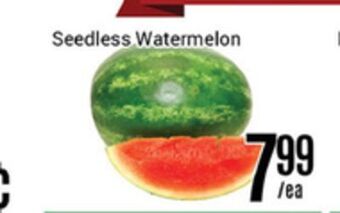Nations Fresh Foods Seedless watermelon offer