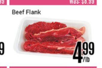 Nations Fresh Foods Beef flank offer