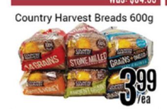 Nations Fresh Foods Country harvest breads offer