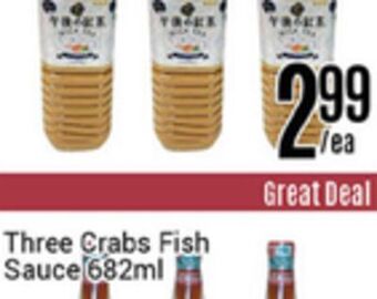 Nations Fresh Foods Three crabs fish sauce offer