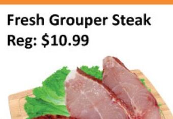 Seasons Foodmart Fresh grouper steak offer