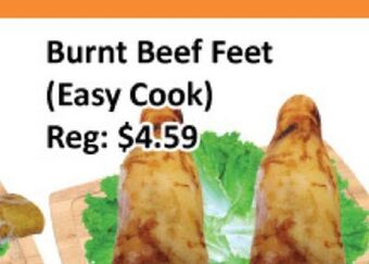 Seasons Foodmart Burnt beef feet (easy cook) offer