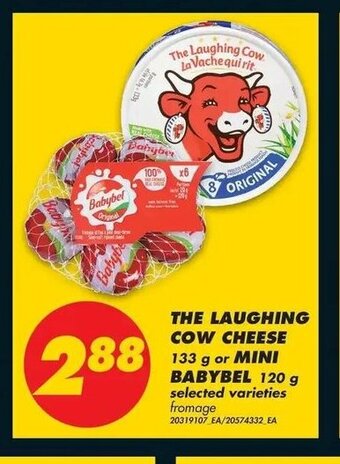 No Frills The laughing cow cheese offer
