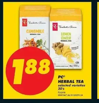 No Frills PC herbal tea offer