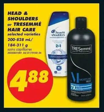 No Frills Head & shoulders offer