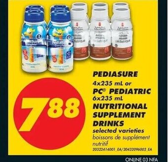No Frills Pediasure offer