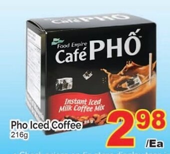 T&T Supermarket Pho Iced Coffee 216g offer