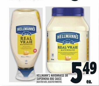 Metro HELLMANN'S MAYONNAISE offer