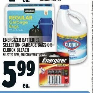 Metro ENERGIZER BATTERIES offer