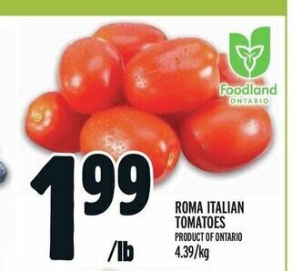 Metro ROMA ITALIAN TOMATOES offer