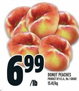 Metro DONUT PEACHES offer
