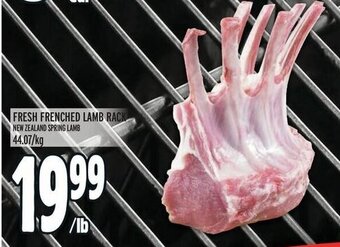 Metro FRESH FRENCHED LAMB RACK offer
