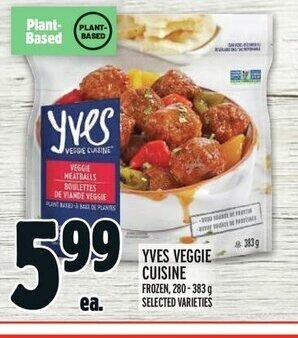 Metro YVES VEGGIE CUISINE offer