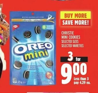 Metro CHRISTIE MINI COOKIES offer