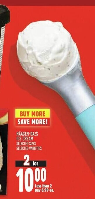 Metro Haagen-dazs ice cream offer
