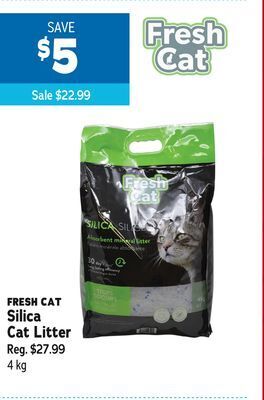 Ren’s Pets Depot Fresh cat silica cat litter offer