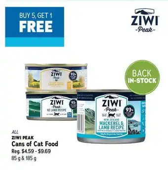 Ren’s Pets Depot All ziwi peak cans of cat food offer