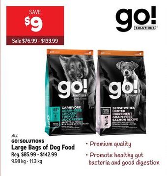 Ren’s Pets Depot All go! solutions large bags of dog food offer