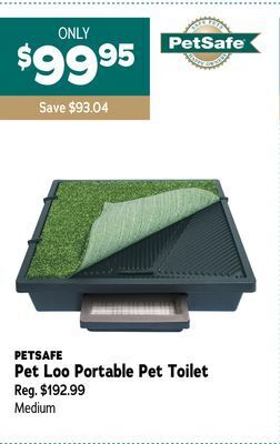 Ren’s Pets Depot Petsafe pet loo portable pet toilet offer