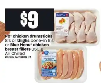 Independent Grocer PC chicken drumsticks offer