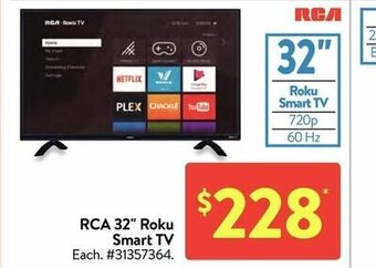 Walmart RCA 32" roku smart TV offer