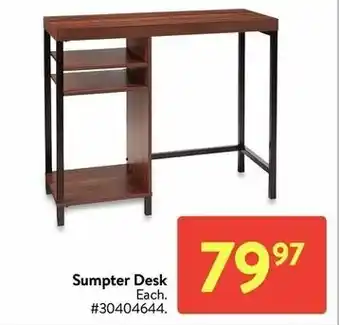 Walmart Sumpter desk offer