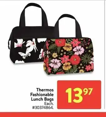 Walmart Thermos fashionable lunch bags offer
