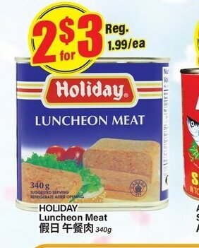 Btrust Supermarket Holiday luncheon meat offer