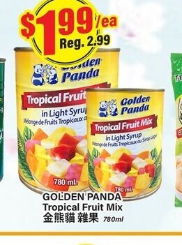 Btrust Supermarket Golden panda tropical fruit mix offer