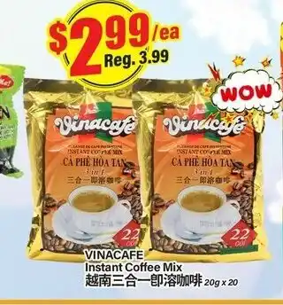 Btrust Supermarket Vinacafe instant coffee mix offer