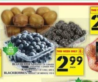Food Basics Blueberries offer