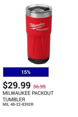 NAPA Auto Parts Packout tumbler offer