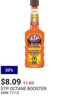 NAPA Auto Parts Octane booster offer