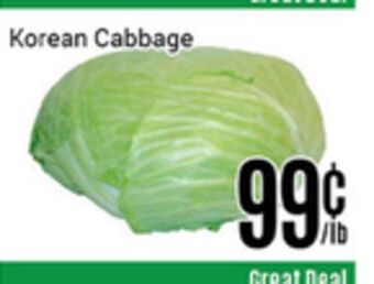 Nations Fresh Foods Korean cabbage offer