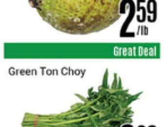 Nations Fresh Foods Green ton choy offer