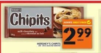 Food Basics Hershey's chipits offer