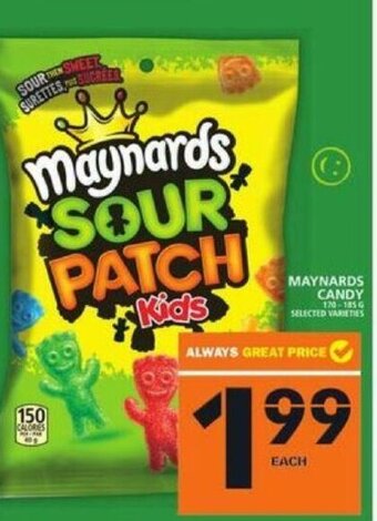 Food Basics Maynards Candy offer