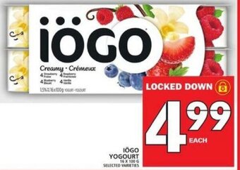 Food Basics Iögo Yogourt offer