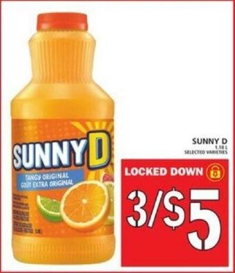 Food Basics Sunny D offer