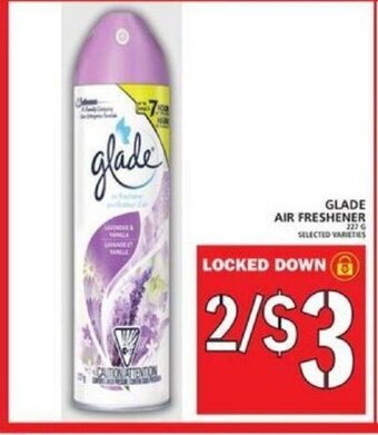 Food Basics Glade Air Freshener offer