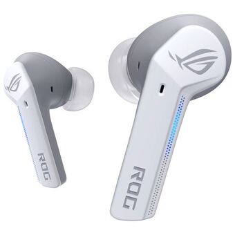 Best Buy Asus rog cetra in-ear noise cancelling truly wireless headphones - white offer