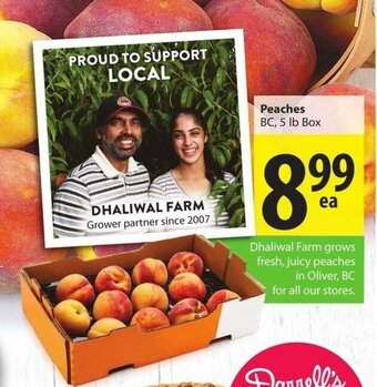 Save on Foods Peaches offer
