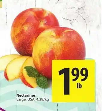 Save on Foods Nectarines offer