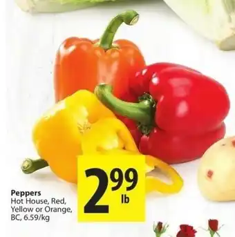 Save on Foods Peppers offer