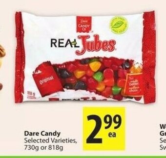 Save on Foods Dare Candy offer