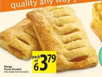Save on Foods Mango Peach Strudels offer