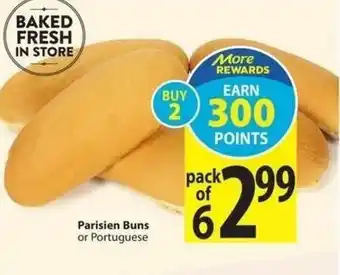 Save on Foods Parisien Buns offer