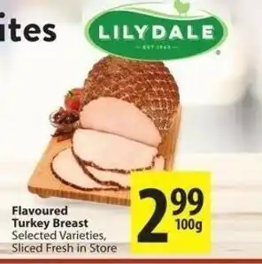Save on Foods Flavoured Turkey Breast offer