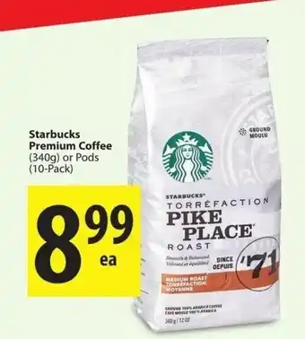 Save on Foods Starbucks Premium Coffee offer