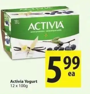Save on Foods Activia Yogurt offer